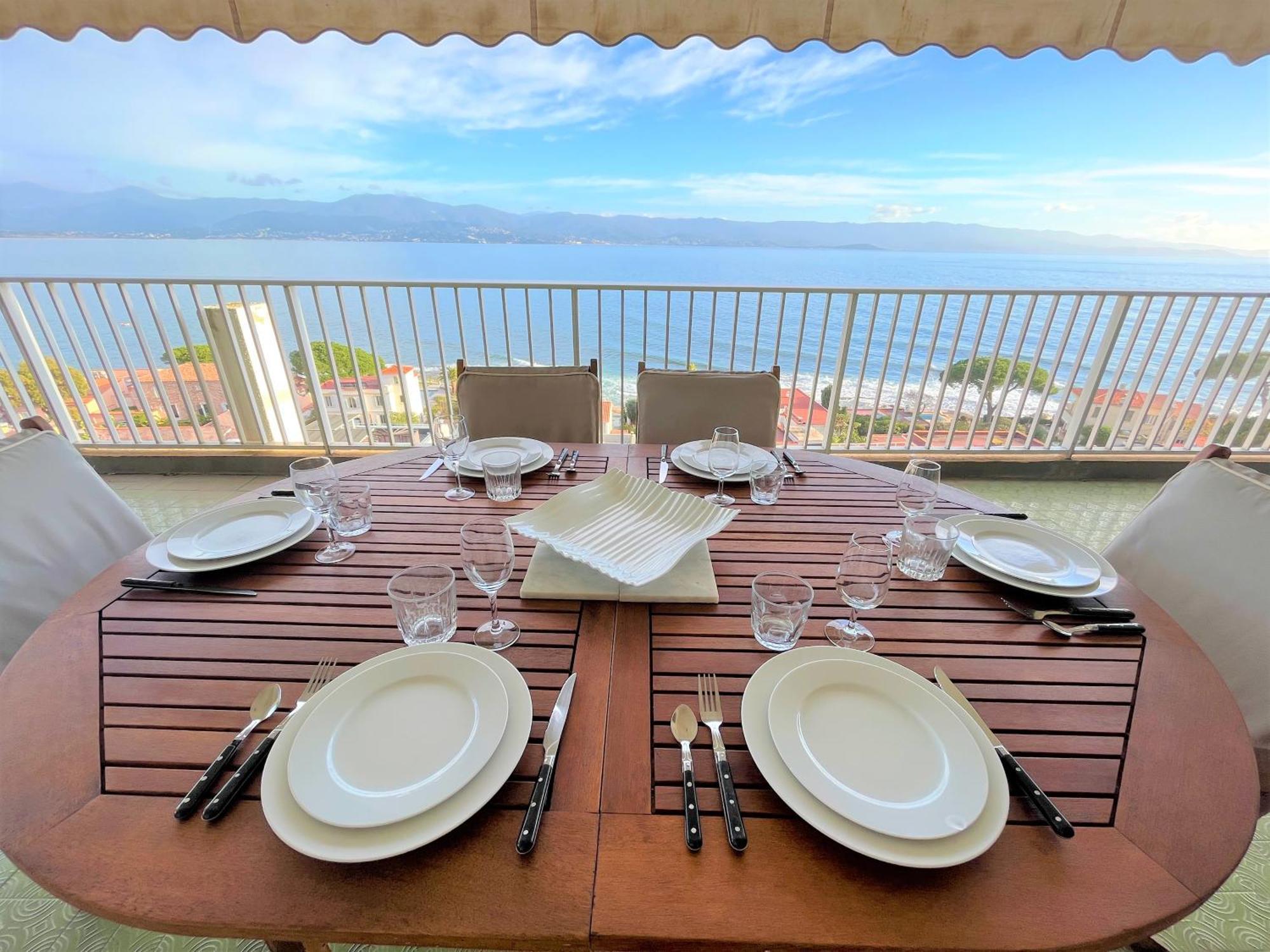 Vue Carmino Ajaccio Apartment Ajaccio (Corsica)